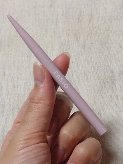 ウォータープルーフ アイブロウ(超極細芯)/FASIO/アイブロウペンシルを使ったクチコミ(2枚目)