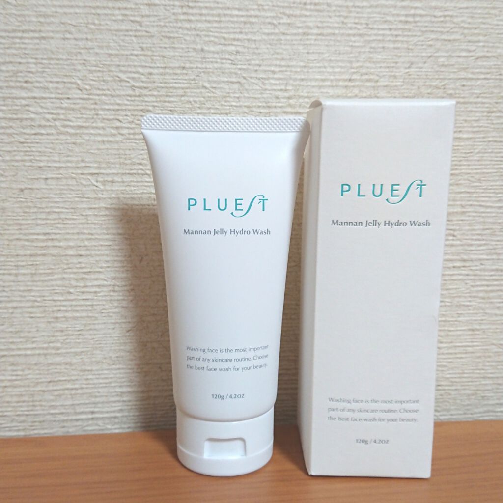 マンナンジェリーハイドロウォッシュ/PLUEST/洗顔料を使ったクチコミ(1枚目)