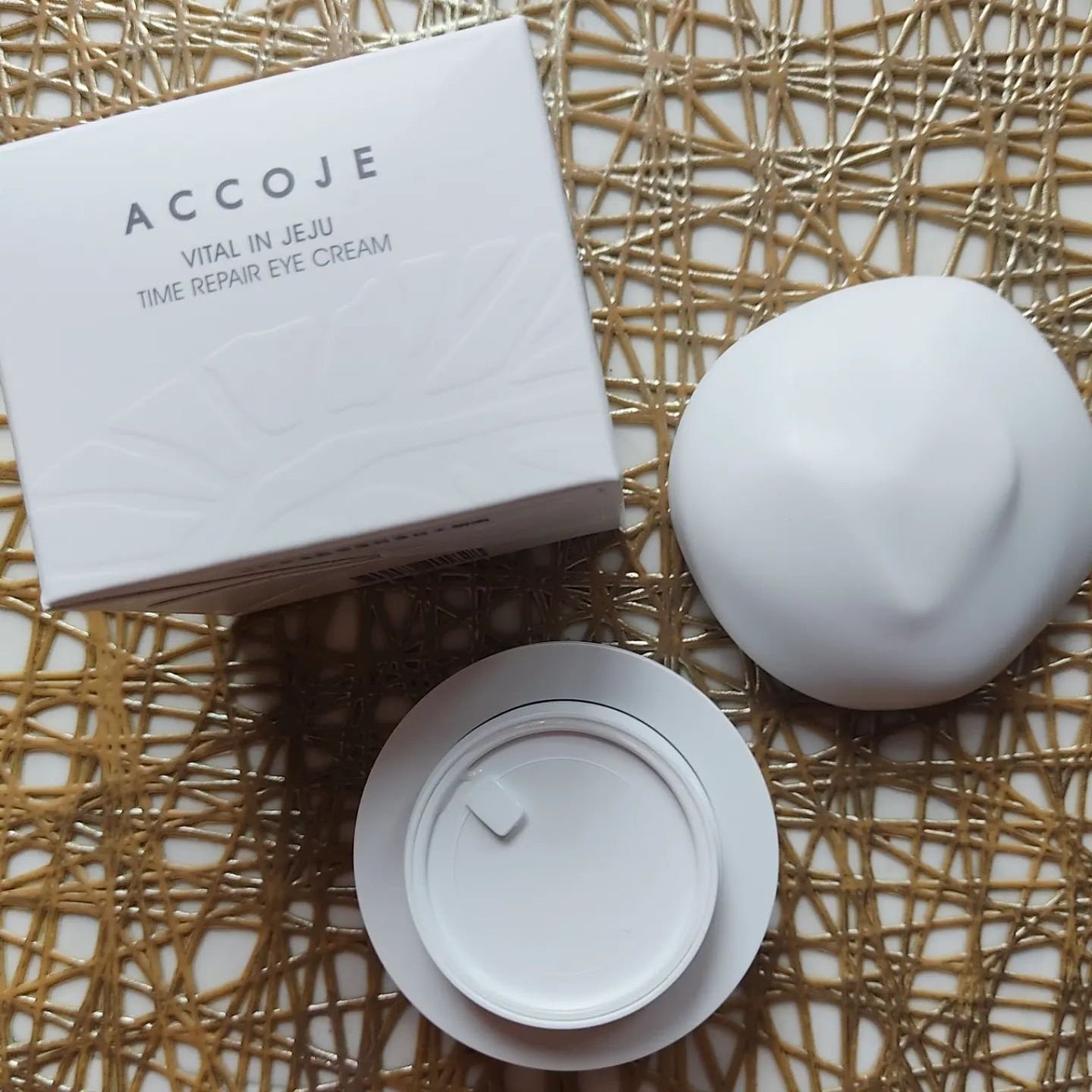 バイタル イン ジェジュ タイム リペア アイクリーム/ACCOJE/アイケア・アイクリームを使ったクチコミ(2枚目)