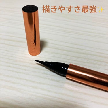 MAYBELLINE NEW YORK
ハイパーシャープ ライナー R BR-1
ナチュラルブラウン


アイライン描くの下手くそな自分でも安定してくれるから、めちゃ描きやすいし、ヨレない!!!!


