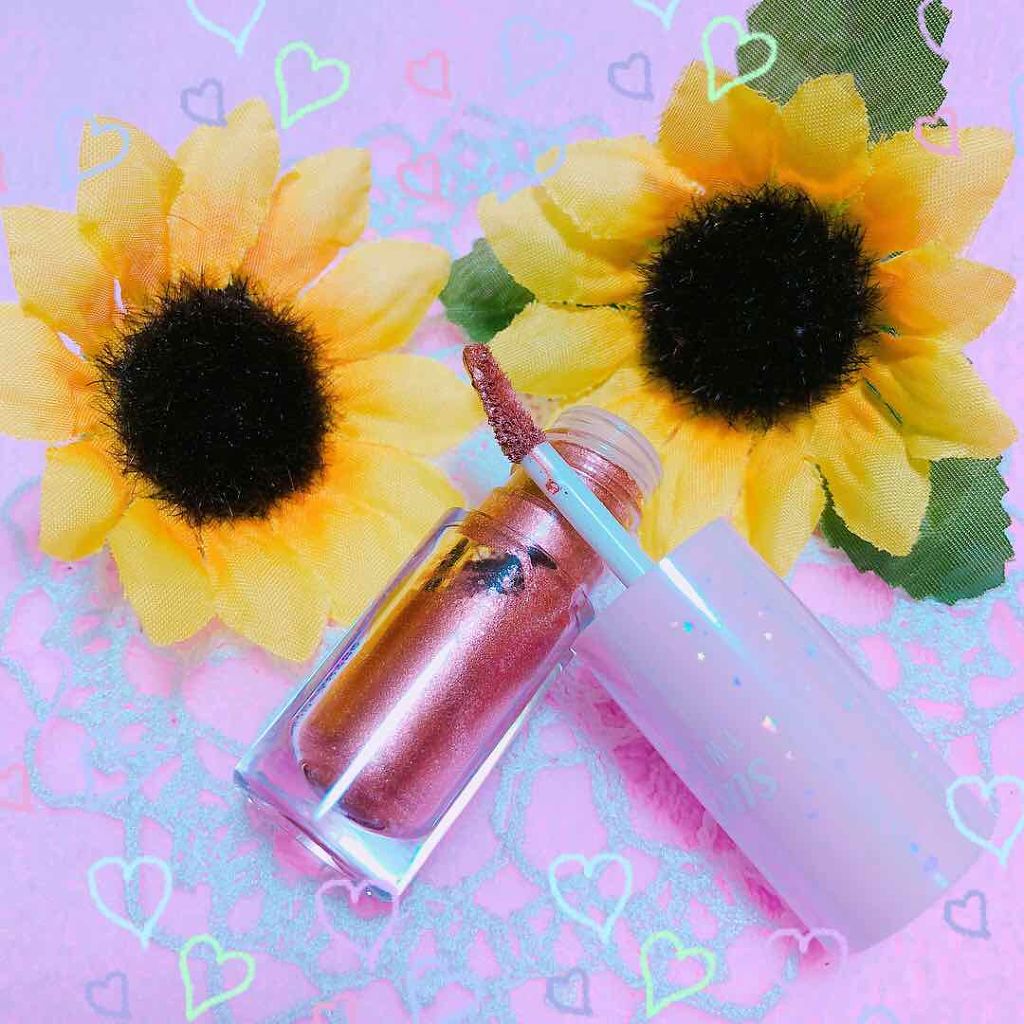 シュガー トゥインクル リキッド シャドウ/PERIPERA/リキッドアイシャドウを使ったクチコミ(2枚目)