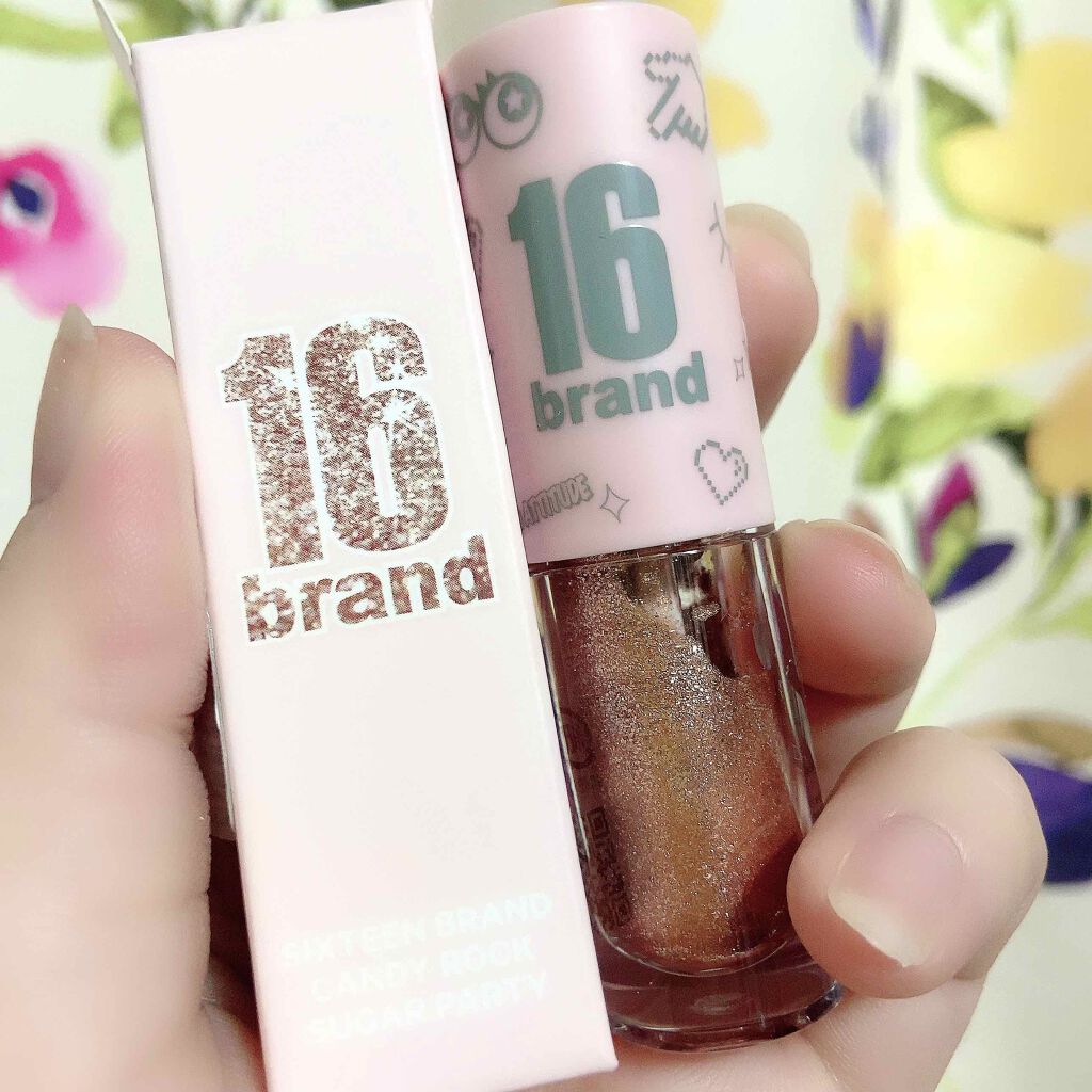 CANDYROCK SUGARPARTY/16BRAND/リキッドアイシャドウを使ったクチコミ(1枚目)