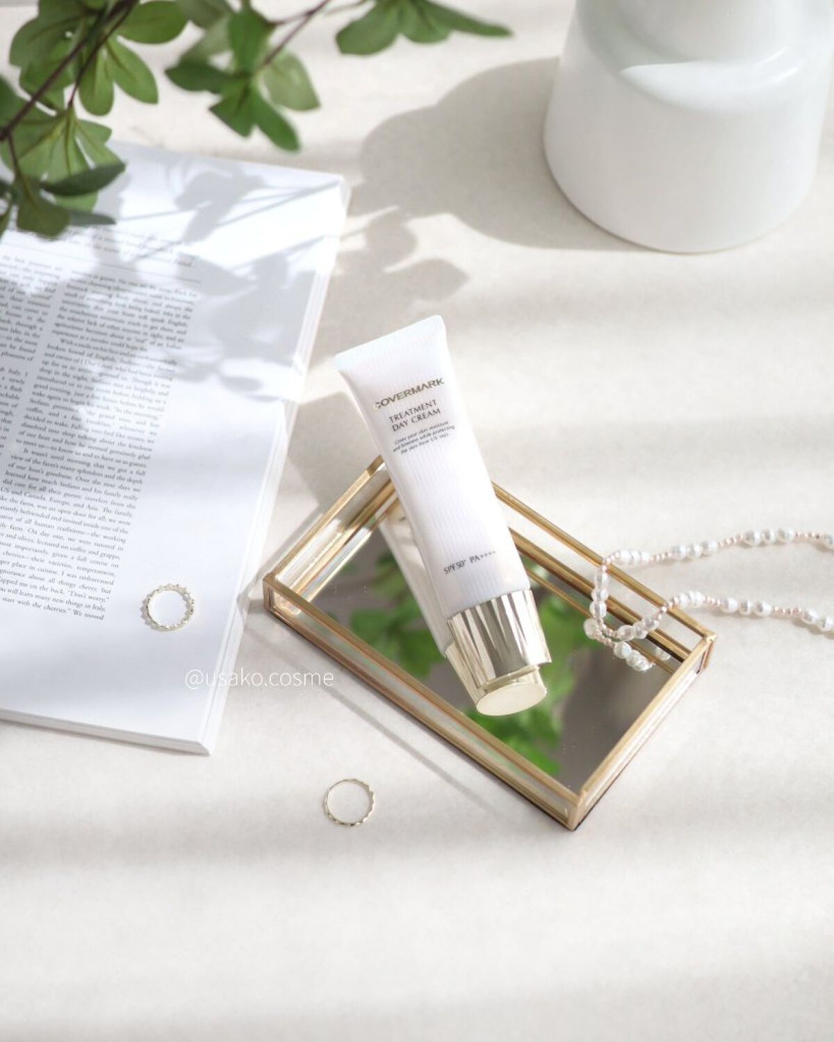 トリートメント デイ クリーム/COVERMARK/日焼け止めクリームを使ったクチコミ（1枚目）