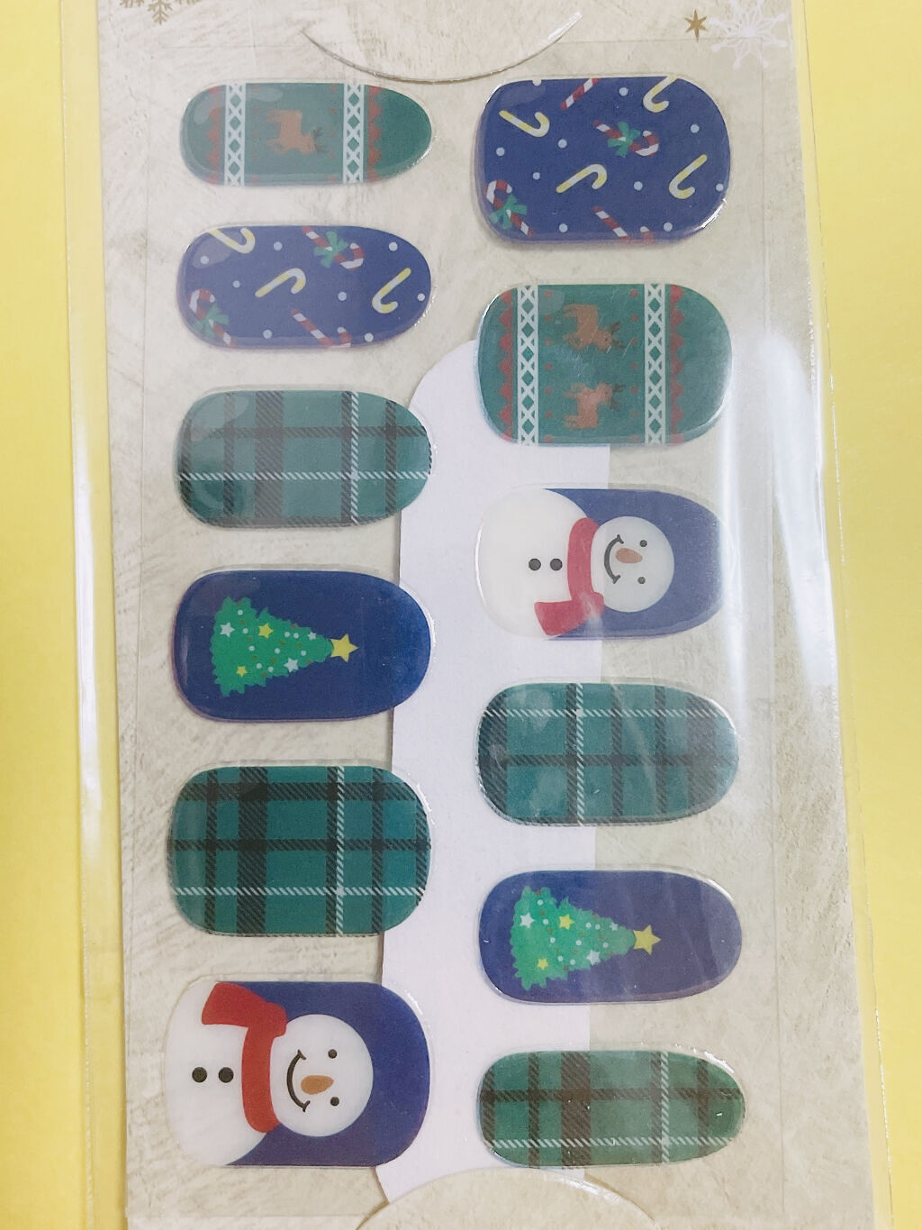 ネイルシール/セリア/ネイルシールを使ったクチコミ（3枚目）