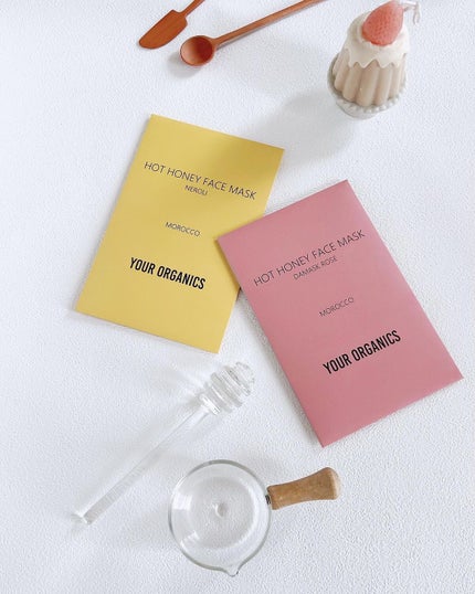ホットハニーフェイスマスク(ローズ)/YOUR ORGANICS/シートマスク・パックを使ったクチコミ(1枚目)