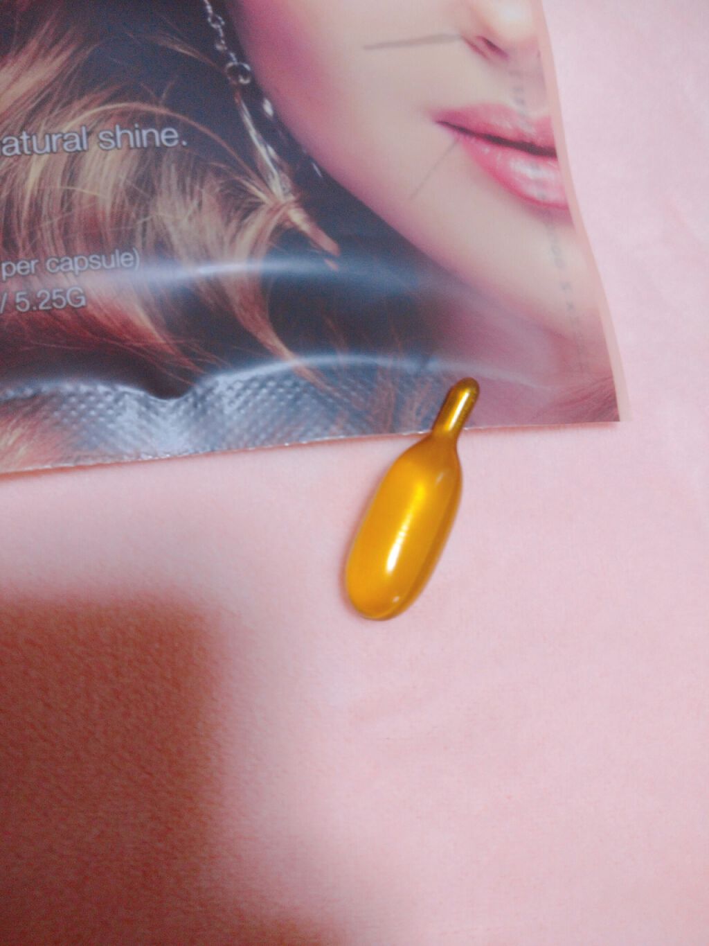 ルスターヘアカプセルマスク　7P/KOCOSTAR(ココスター)/ヘアマスク・ヘアパックを使ったクチコミ（2枚目）