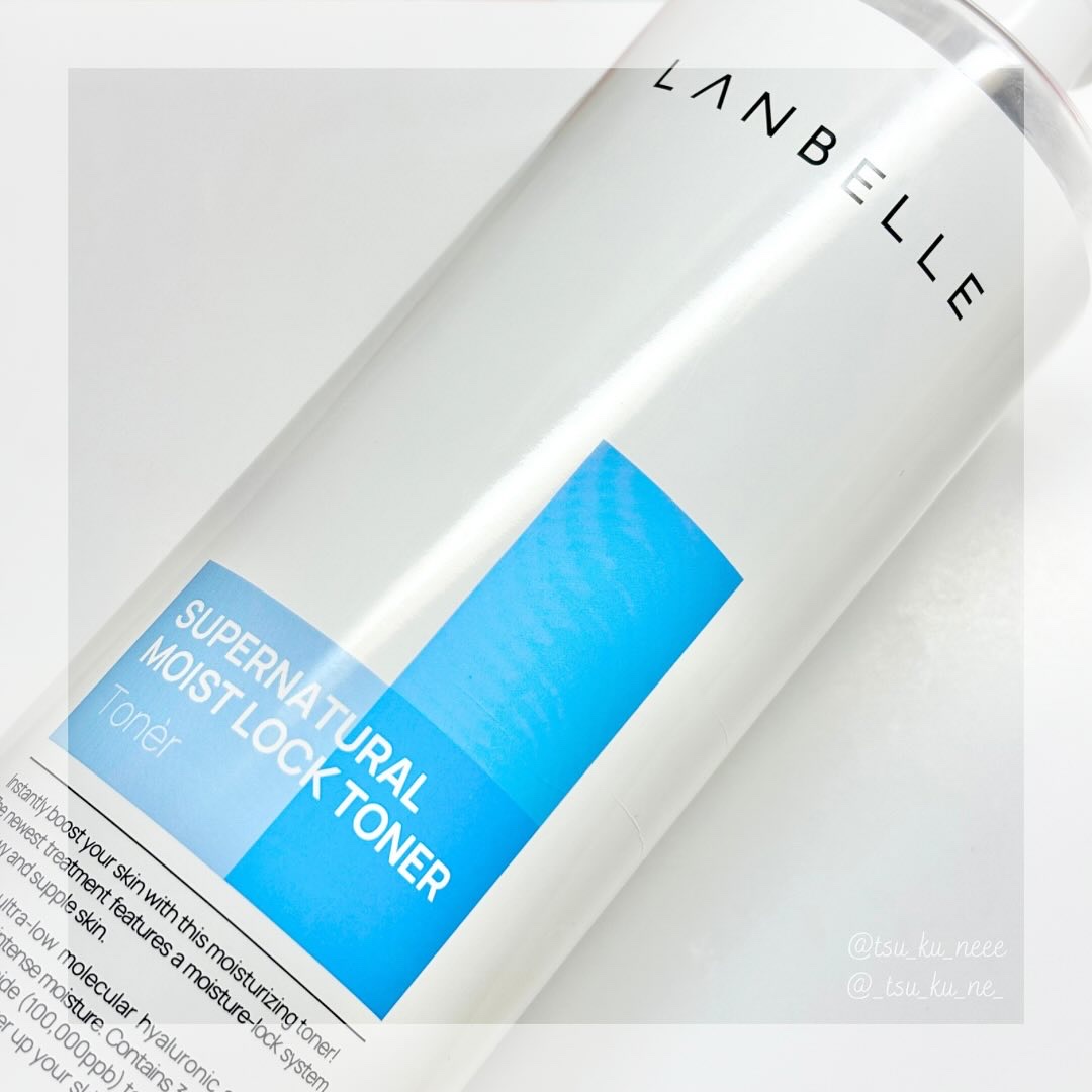 スーパーナチュラルモイストロックトナー/LANBELLE/化粧水を使ったクチコミ（1枚目）