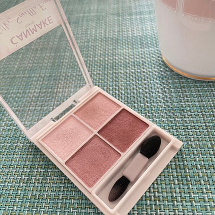 シルキースフレアイズ/キャンメイク/アイシャドウパレットを使ったクチコミ(2枚目)