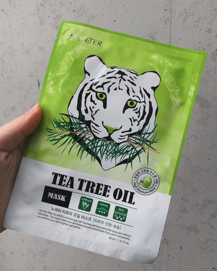 ティーツリーオイルパック/NOWATER/シートマスク・パックを使ったクチコミ(1枚目)
