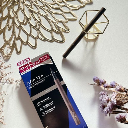 エーメイク マットリキッドアイライナー /A/mAke/リキッドアイライナーを使ったクチコミ(3枚目)