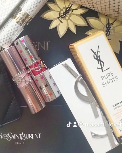 YSL ラブシャイン キャンディグレーズ/YVES SAINT LAURENT BEAUTE/口紅を使ったクチコミ(4枚目)