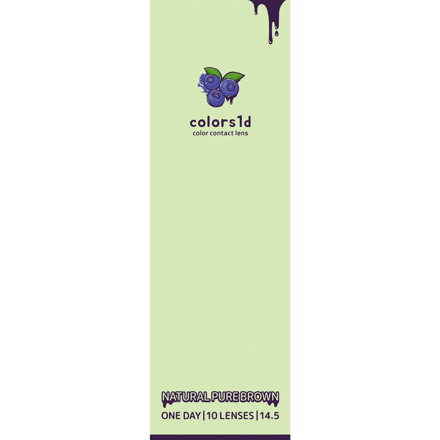 colors 1day ナチュラルピュアブラウン
