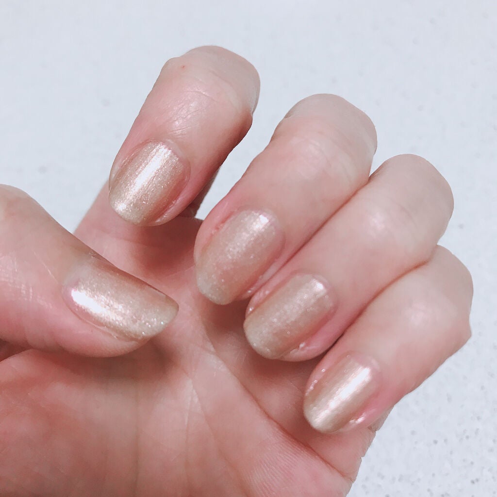 and U ピールオフマニキュア/3COINS/マニキュアを使ったクチコミ(3枚目)