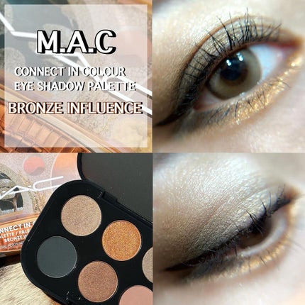 コネクト イン カラー アイシャドウ パレット × 6/M・A・C/アイシャドウパレットを使ったクチコミ(1枚目)