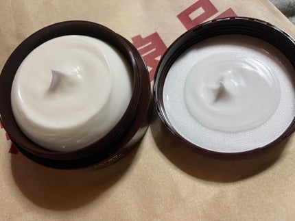 エイジングケア薬用リンクルケアクリームマスク/無印良品/フェイスクリームを使ったクチコミ(2枚目)