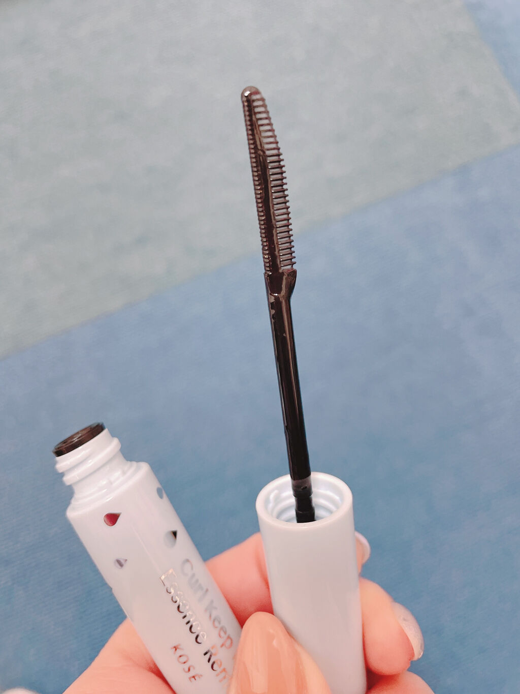 カールキープマジック エッセンスリムーバー/コーセーコスメニエンス/マスカラ下地を使ったクチコミ（2枚目）