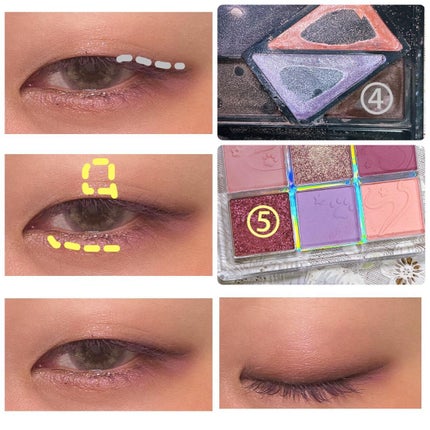 メタルグラマーアイズ/KATE/アイシャドウパレットを使ったクチコミ(7枚目)