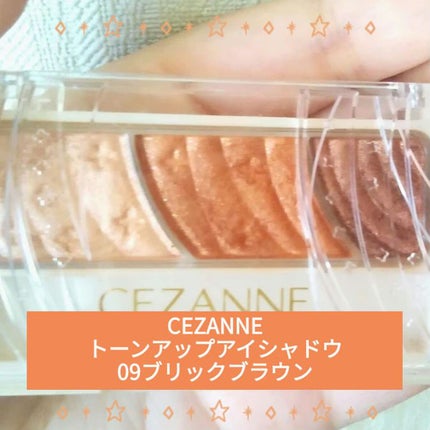 トーンアップアイシャドウ/CEZANNE/アイシャドウパレットを使ったクチコミ(1枚目)
