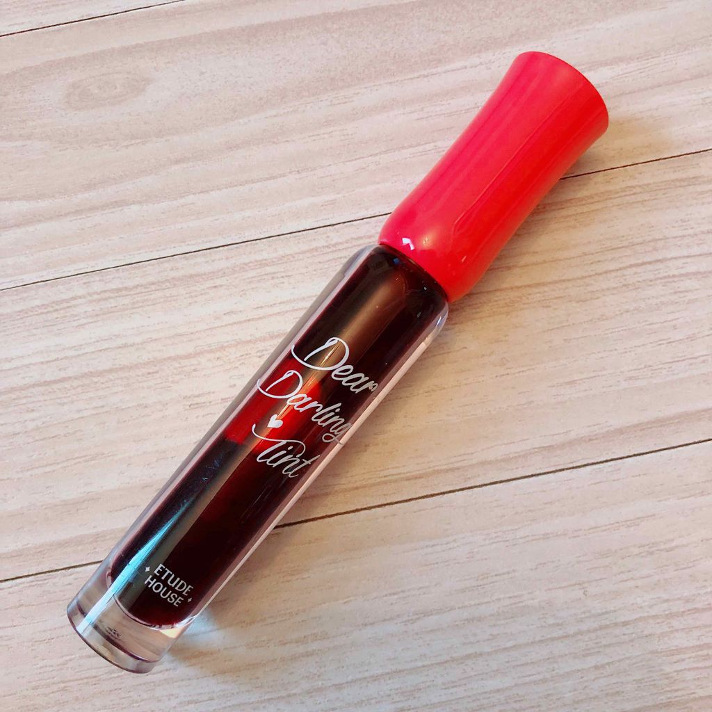 ディアダーリン ウォータージェルティント RD302(マンゴスチン)/ETUDE/リップティントを使ったクチコミ（1枚目）