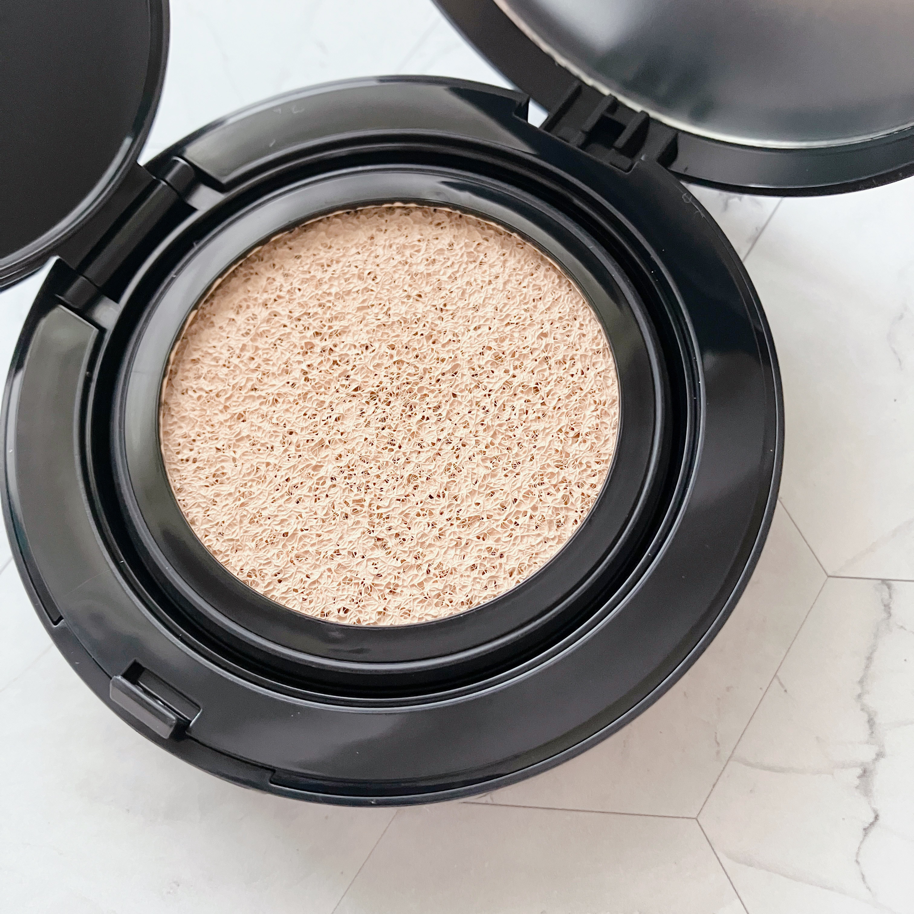 ケイト カラー＆カバークッション 05 フレンチアイボリー(レフィル)/KATE/クッションファンデーションを使ったクチコミ（2枚目）