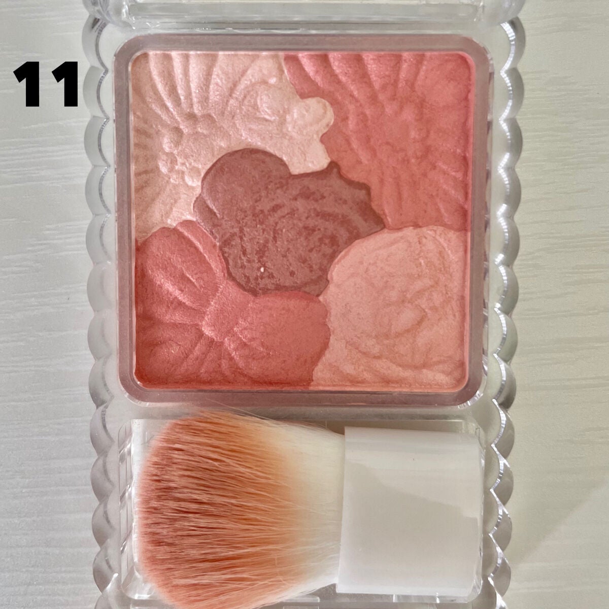 グロウフルールチークス/キャンメイク/パウダーチークを使ったクチコミ(3枚目)