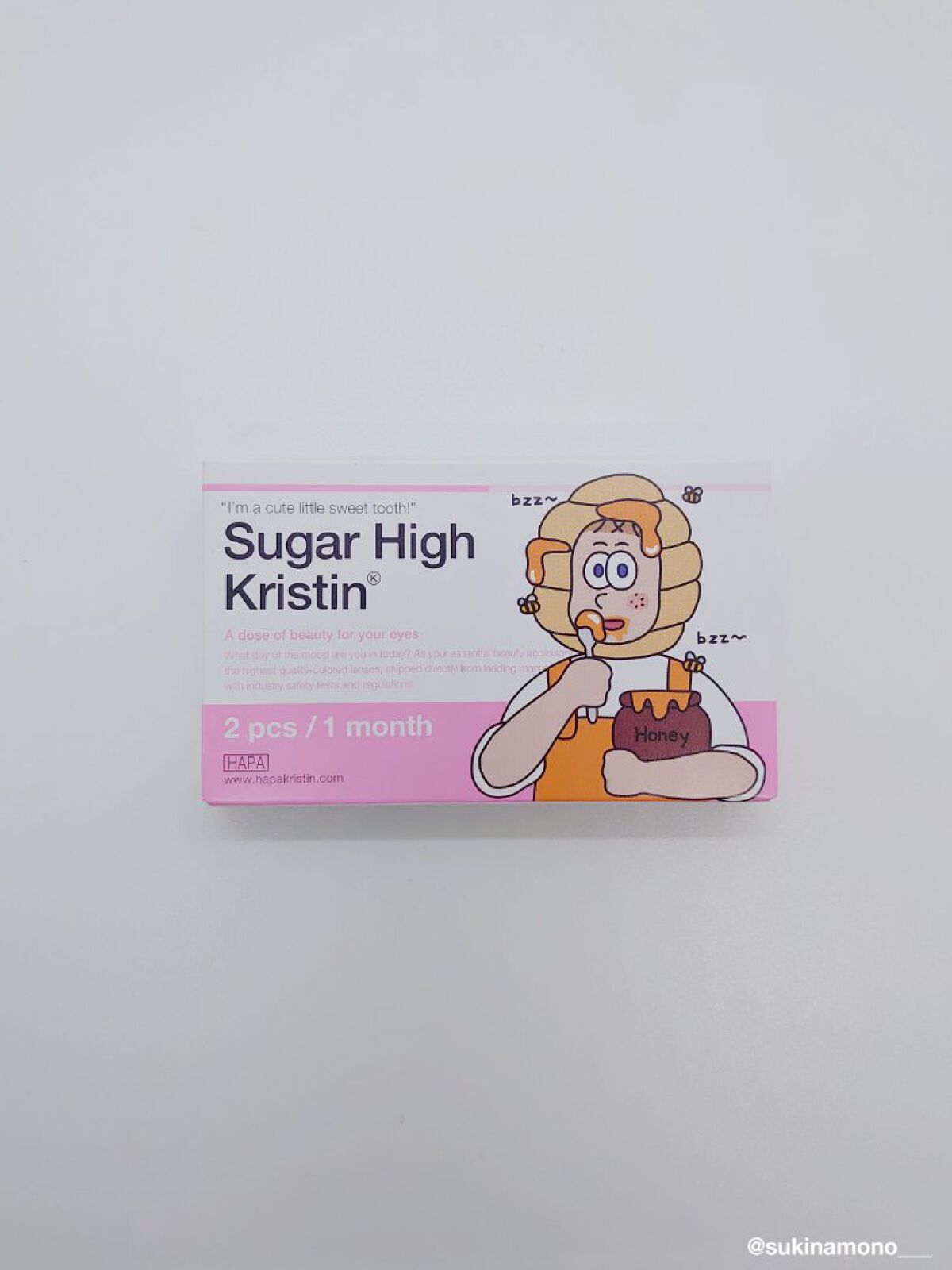 Suger High Kristin/Hapa kristin/カラーコンタクトレンズを使ったクチコミ（3枚目）