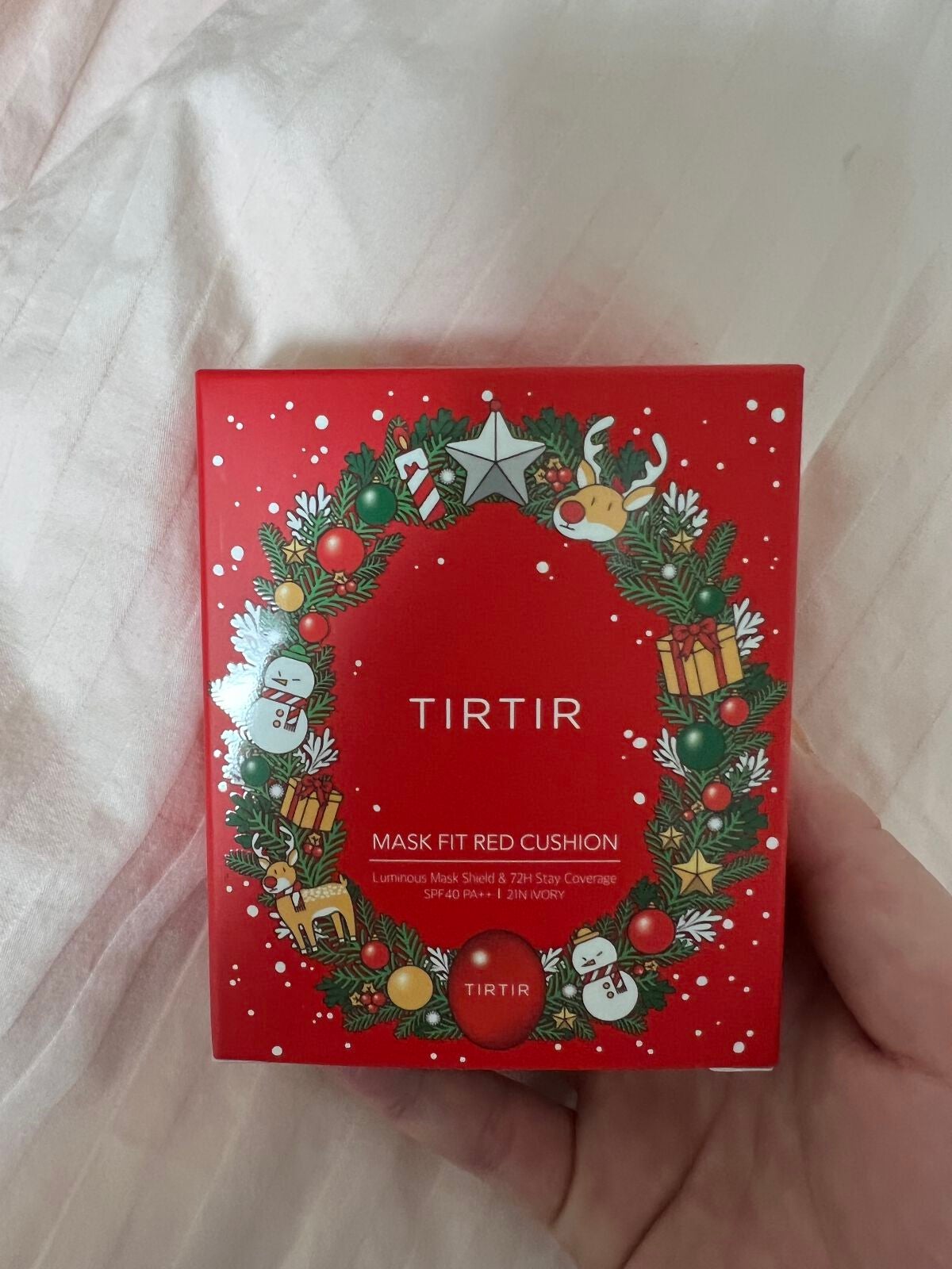 マスク フィット レッド クッション/TIRTIR(ティルティル)/クッションファンデーションを使ったクチコミ(2枚目)