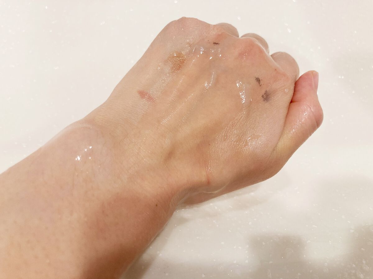 モイストボタニカルジェルクレンジング/unlabel/クレンジングジェルを使ったクチコミ(4枚目)