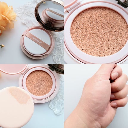 密着カバークッション 21 ライトベージュ/GIVERNY/クッションファンデーションを使ったクチコミ(3枚目)