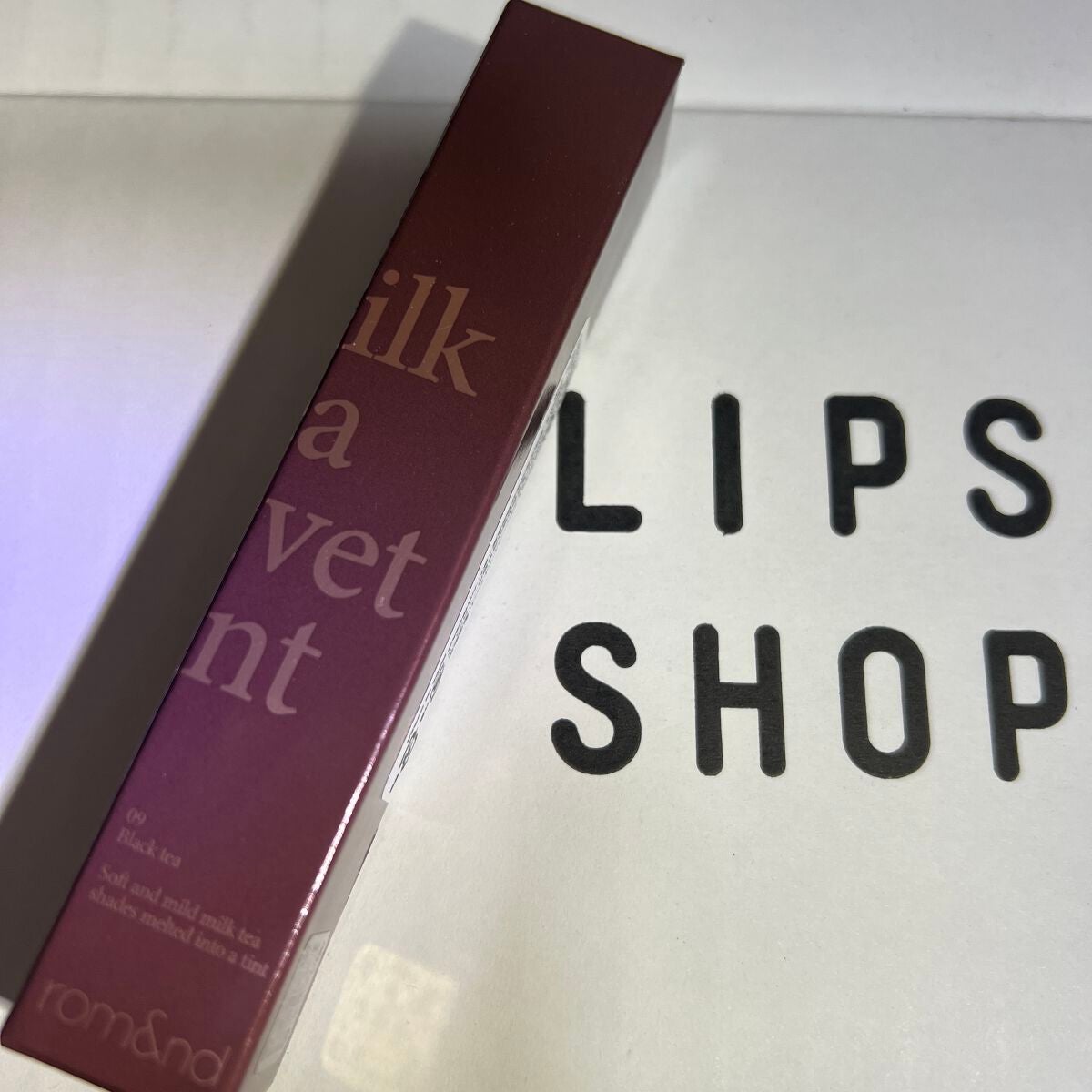 ミルクティーベルベットティント/rom&nd/リップティントを使ったクチコミ(1枚目)