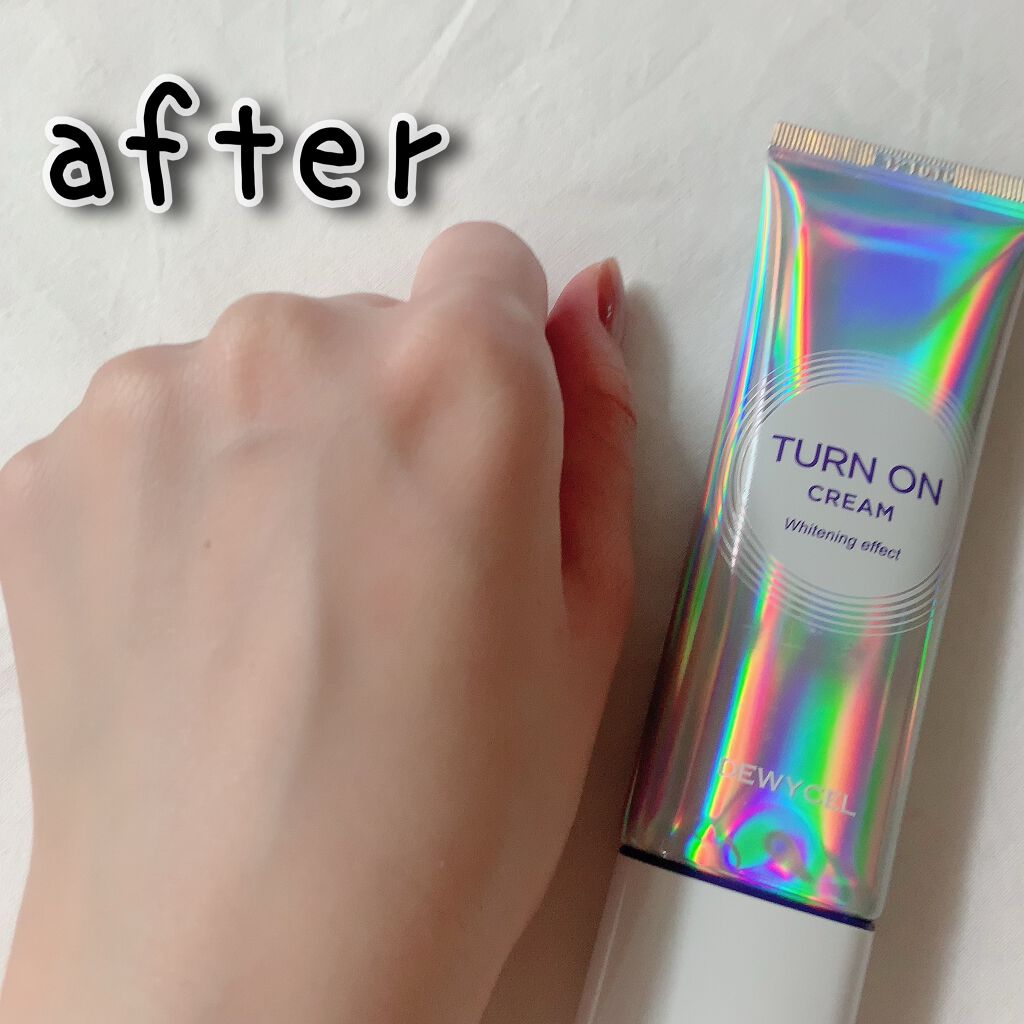 デュイセル ターンオンクリーム/DEWYCEL/フェイスクリームを使ったクチコミ(3枚目)