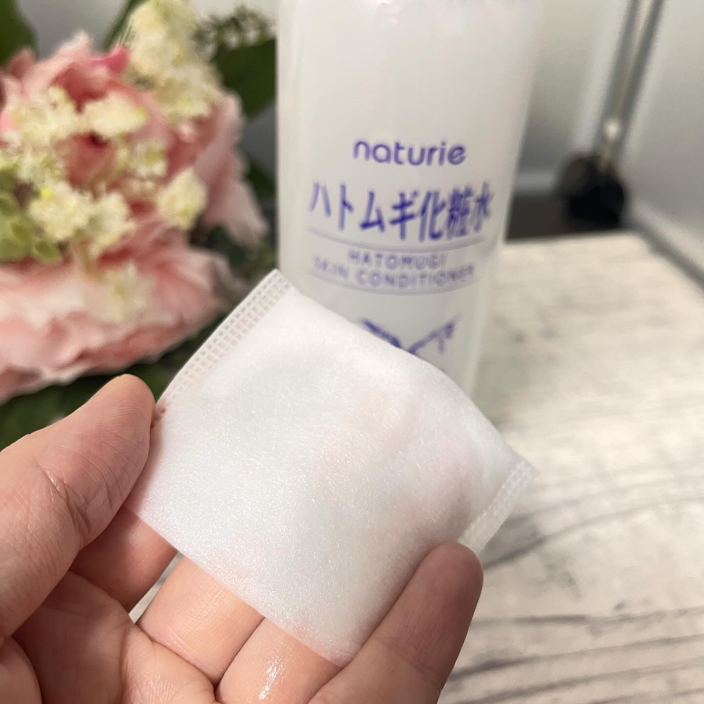 ハトムギ化粧水(ナチュリエ スキンコンディショナー R )/ナチュリエ/化粧水を使ったクチコミ（3枚目）