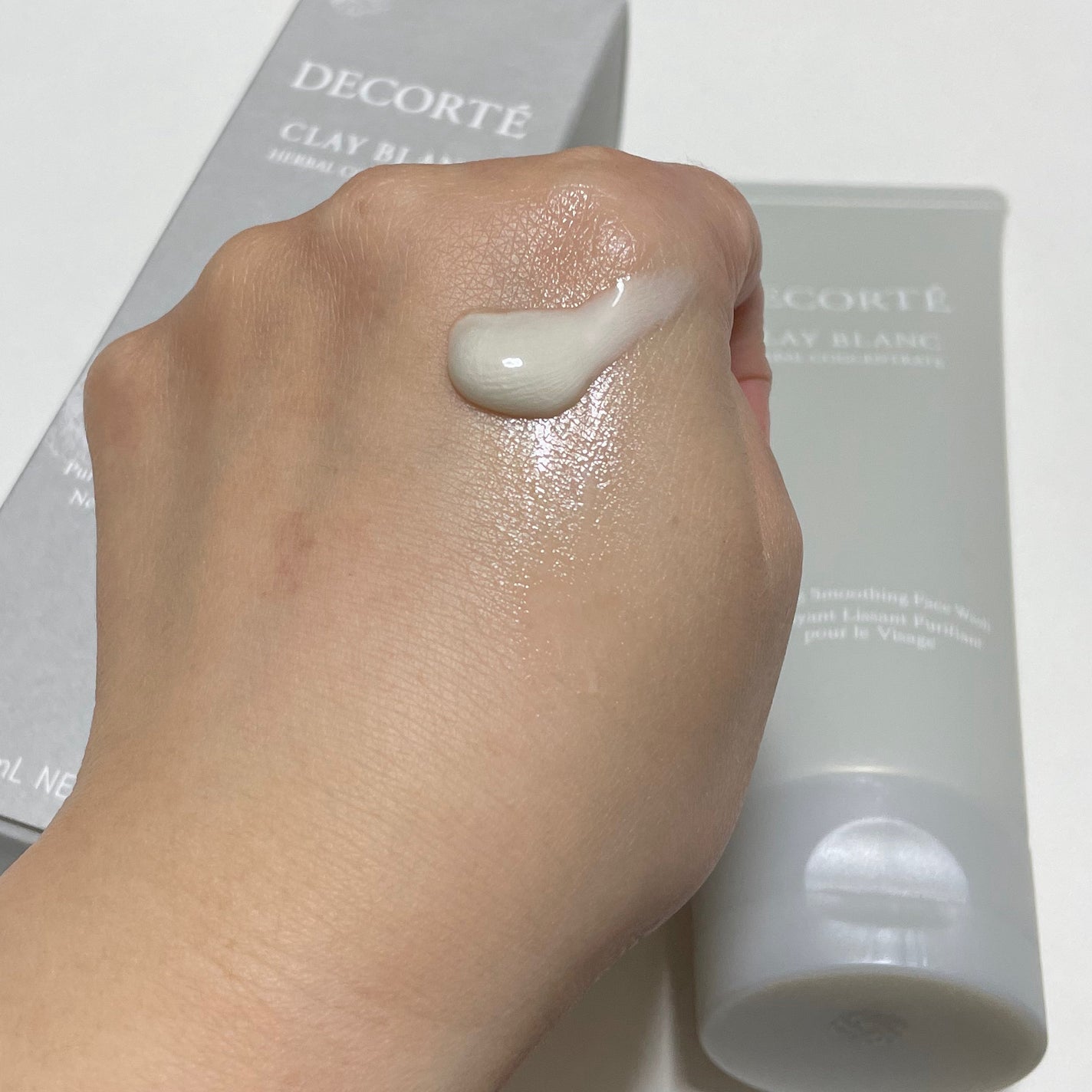 クレイ ブラン ハーバル フェイスウォッシュ/DECORTÉ/洗顔フォームを使ったクチコミ(2枚目)