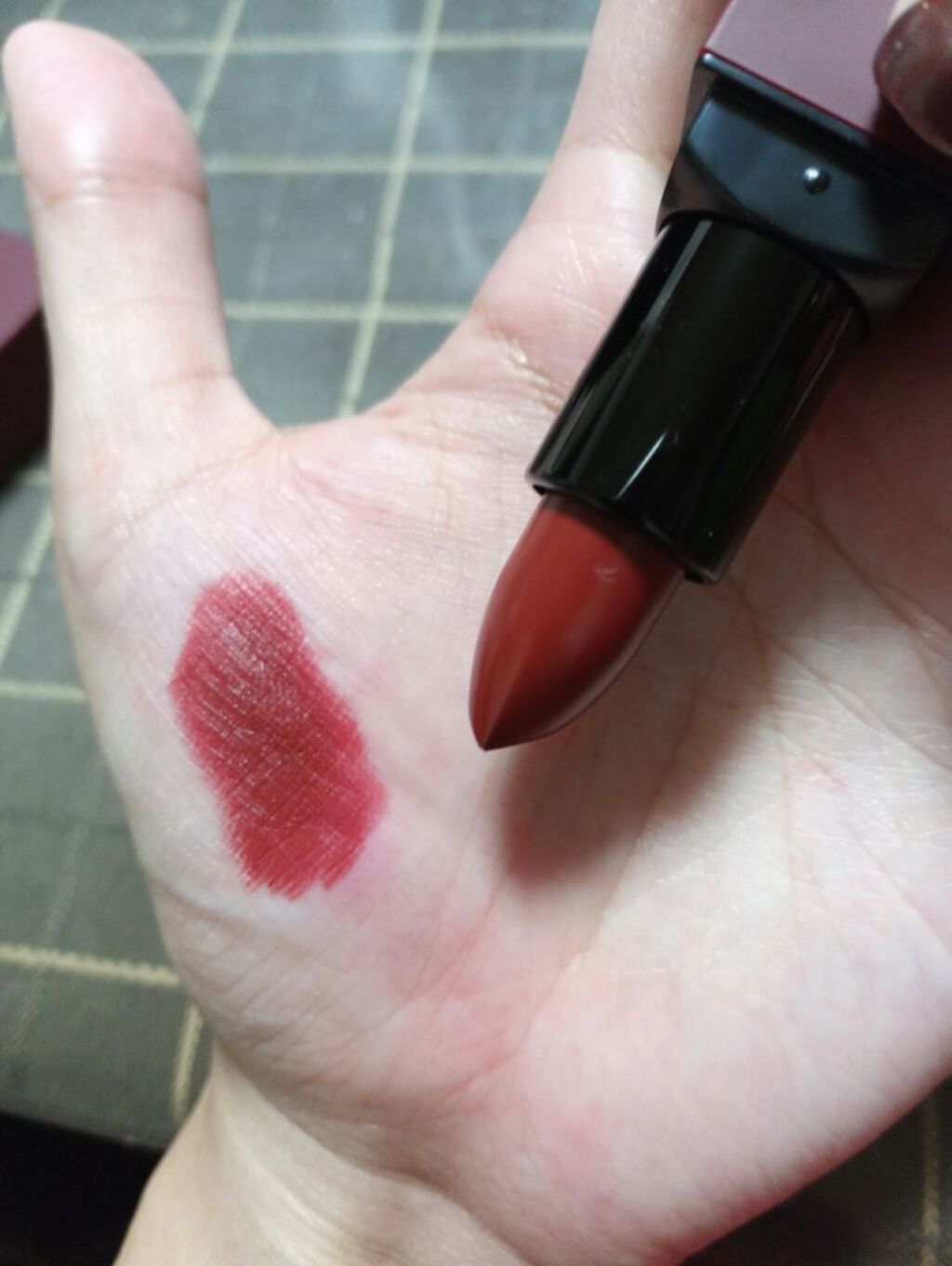 ラストリップスティック 3/BBIA/口紅を使ったクチコミ(3枚目)