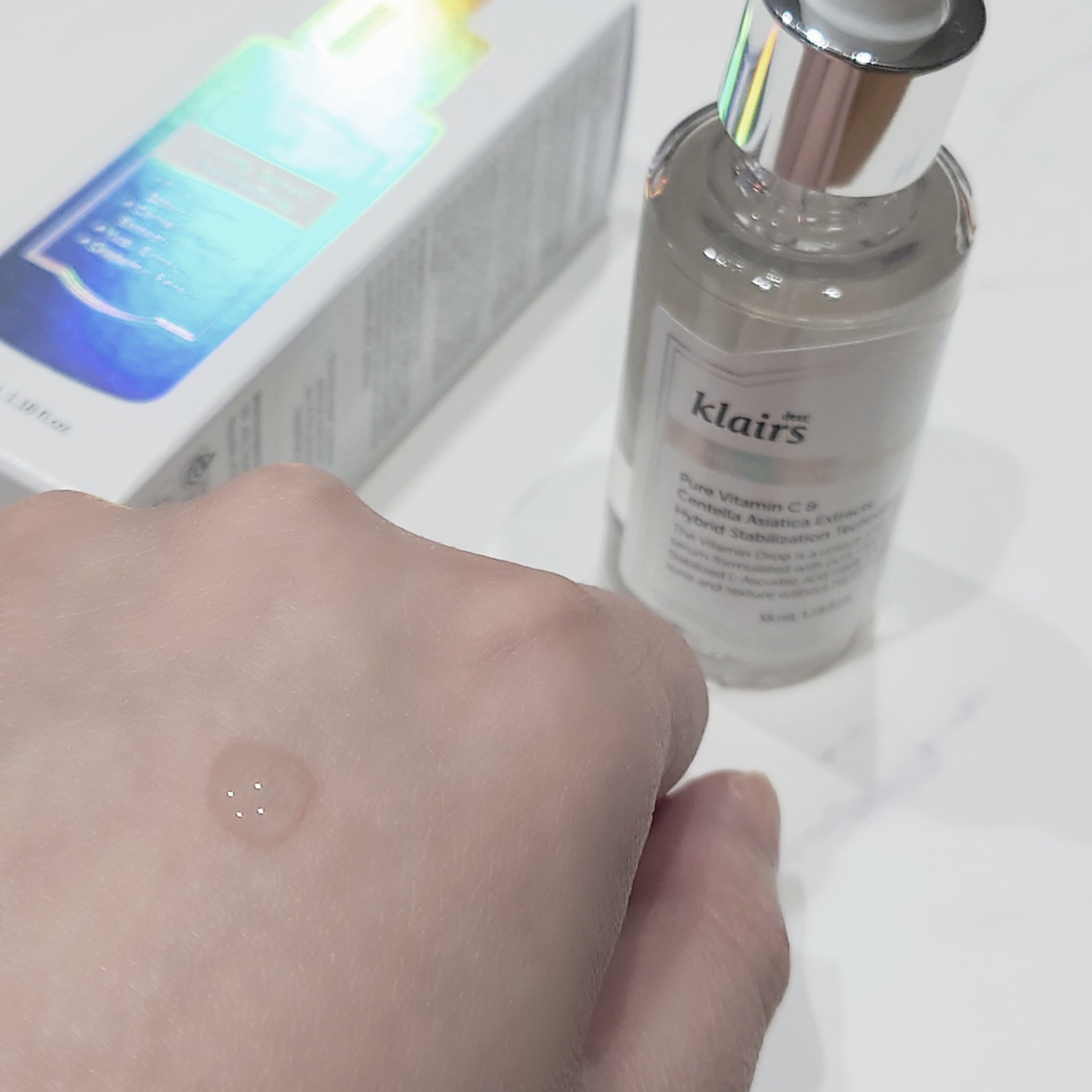 フレッシュリージュースドビタミンEマスク(90g)/Klairs/フェイスクリームを使ったクチコミ（3枚目）