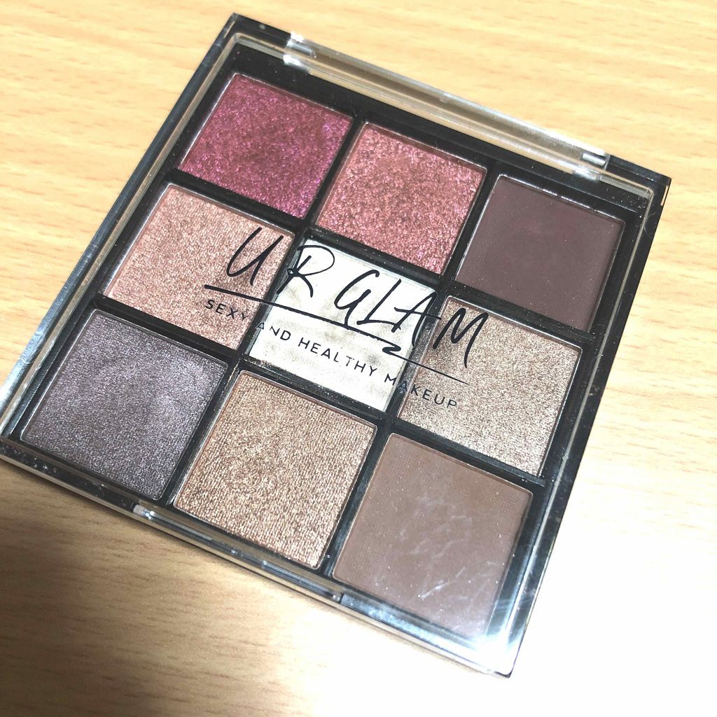 UR GLAM　BLOOMING EYE COLOR PALETTE/U R GLAM/アイシャドウパレットを使ったクチコミ（1枚目）