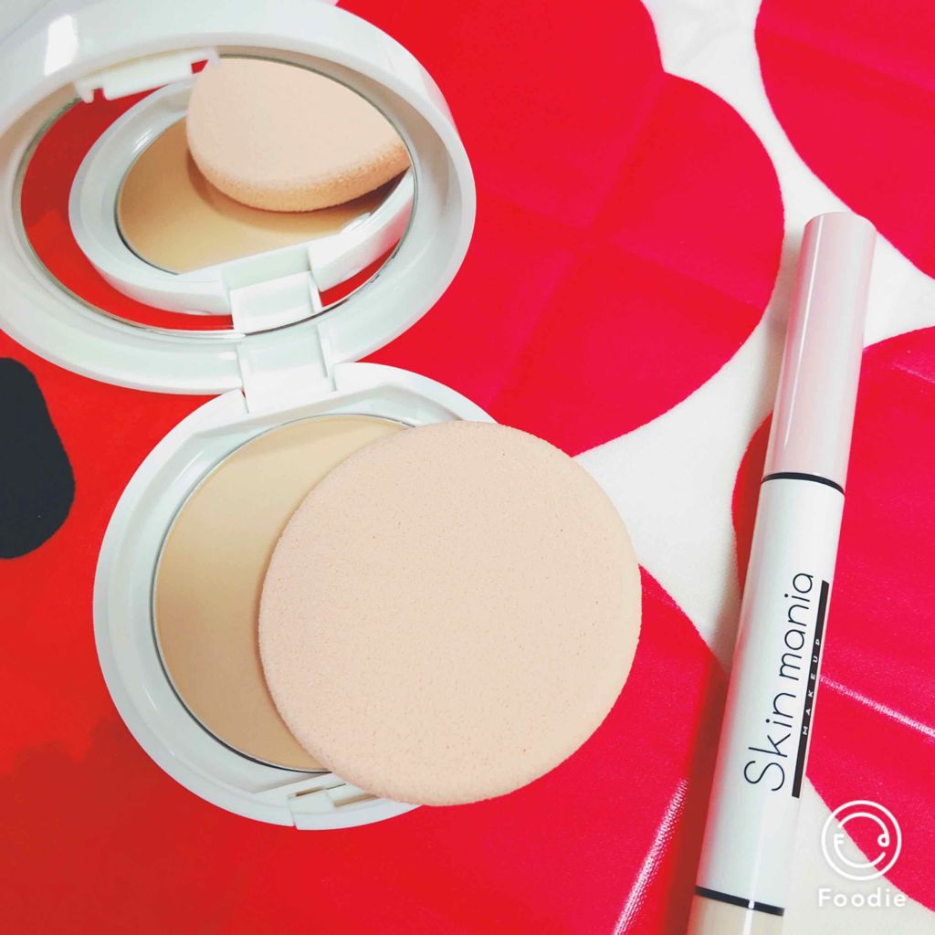 セラミド パウダーファンデーション/Skin mania/パウダーファンデーションを使ったクチコミ（1枚目）