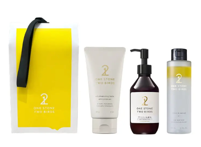 くすみ*1落として潤す!乾燥知らずセット ONE STONE TWO BIRDS