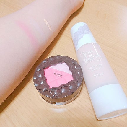 パフチークス 01 Aristo Pink/KiSS/パウダーチークの画像