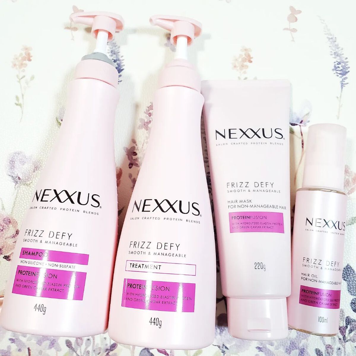 ネクサス スムースアンドマネージャブル 洗い流さないトリートメントオイル/NEXXUS(ネクサス)/ヘアオイルを使ったクチコミ（1枚目）