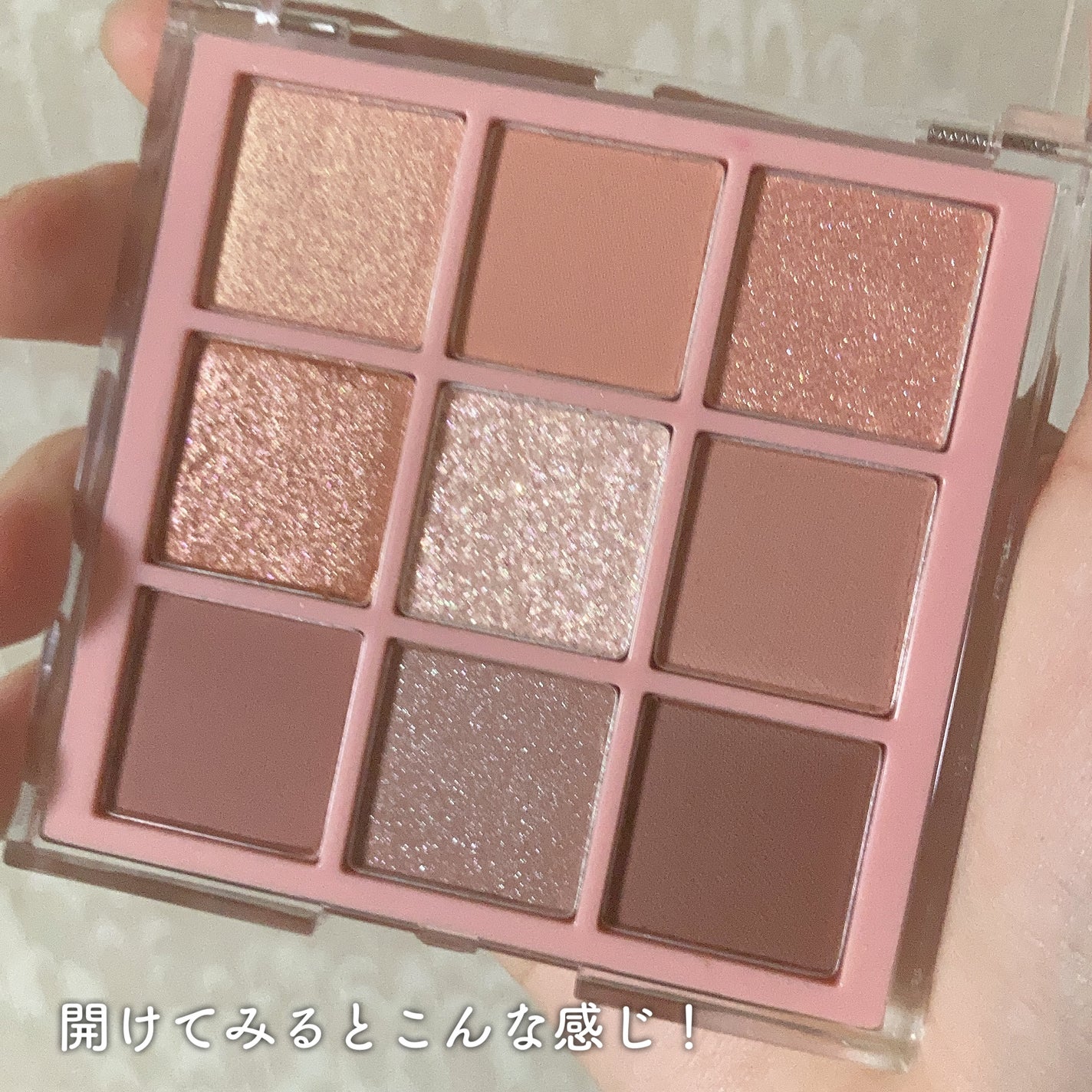 KEYBO FALL IN LOVE SHADOW PALETTE/keybo/アイシャドウパレットを使ったクチコミ(3枚目)
