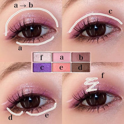 イロアソビ 6色アイパレット/iroasobi/アイシャドウパレットを使ったクチコミ(4枚目)