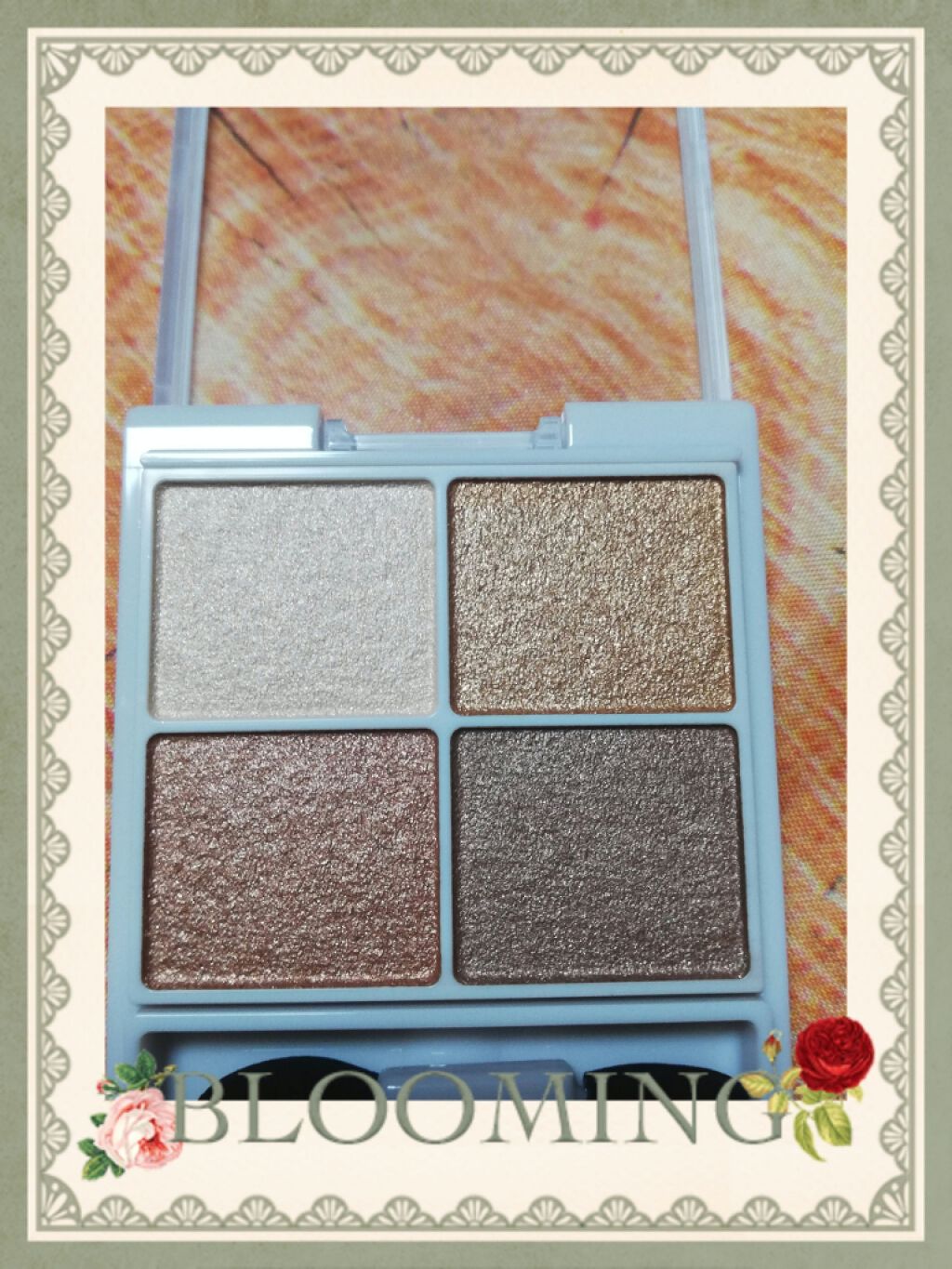 シルキースフレアイズ/キャンメイク/アイシャドウパレットを使ったクチコミ(2枚目)