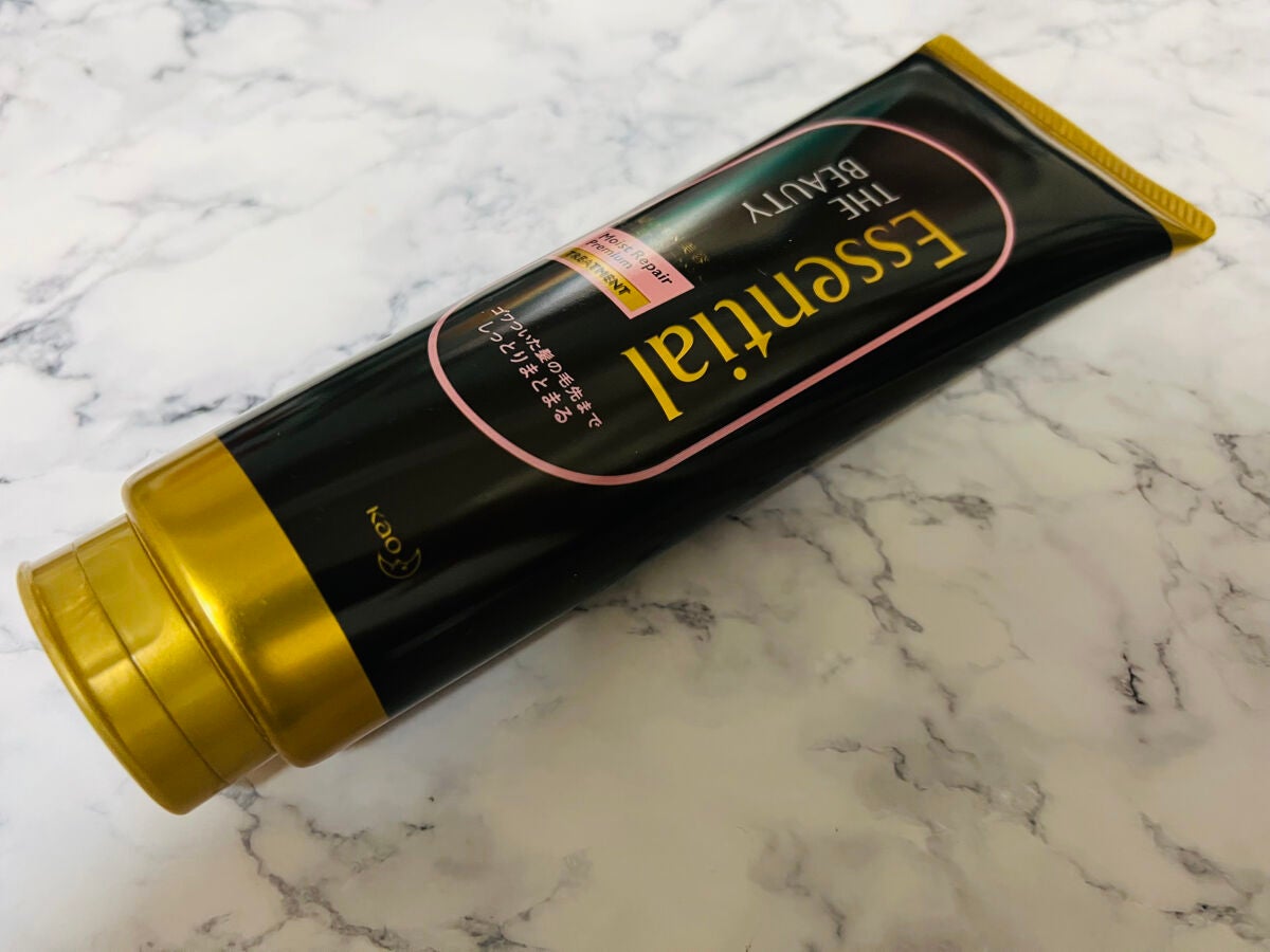 THE BEAUTY 髪のキメ美容プレミアムトリートメント<モイストリペアプレミアム>/エッセンシャル/洗い流すヘアトリートメントを使ったクチコミ(1枚目)