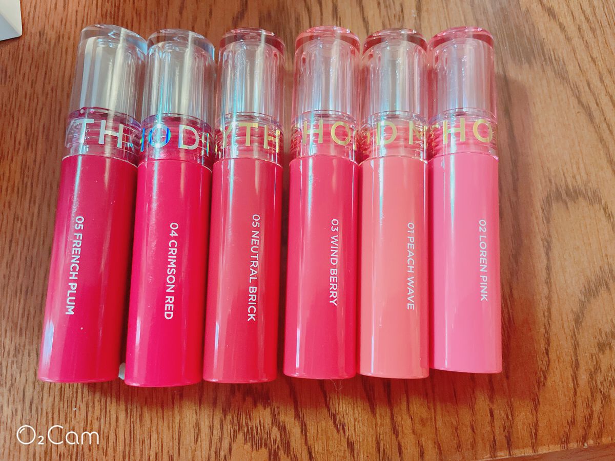 リールタトゥーウォーターティント/MERYTHOD/リップティントを使ったクチコミ(1枚目)