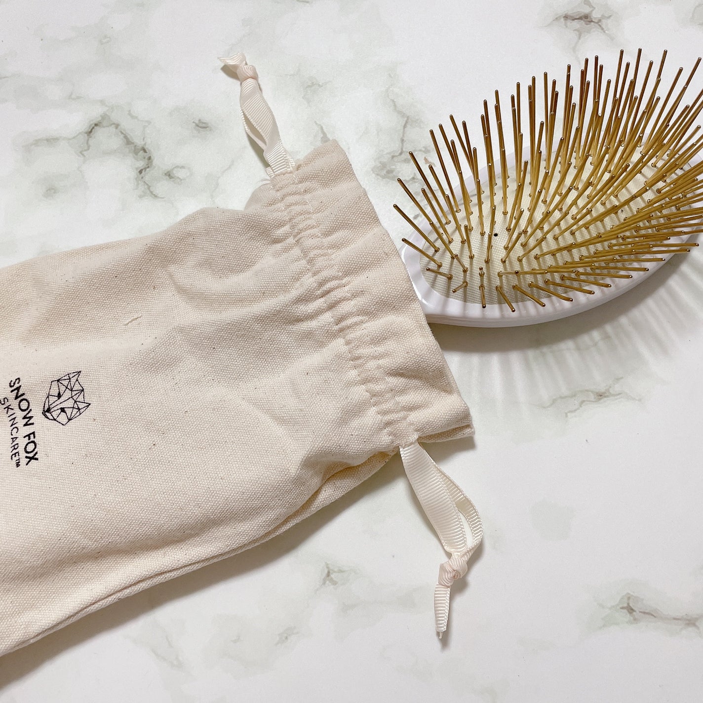 プレミアム FOXカッサ ヘアブラシ/SNOW FOX SKINCARE/ヘアブラシを使ったクチコミ(4枚目)