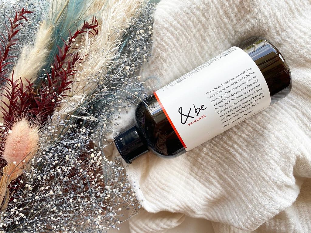 クリアクレンズウォーター N/＆be/クレンジングウォーターを使ったクチコミ（1枚目）