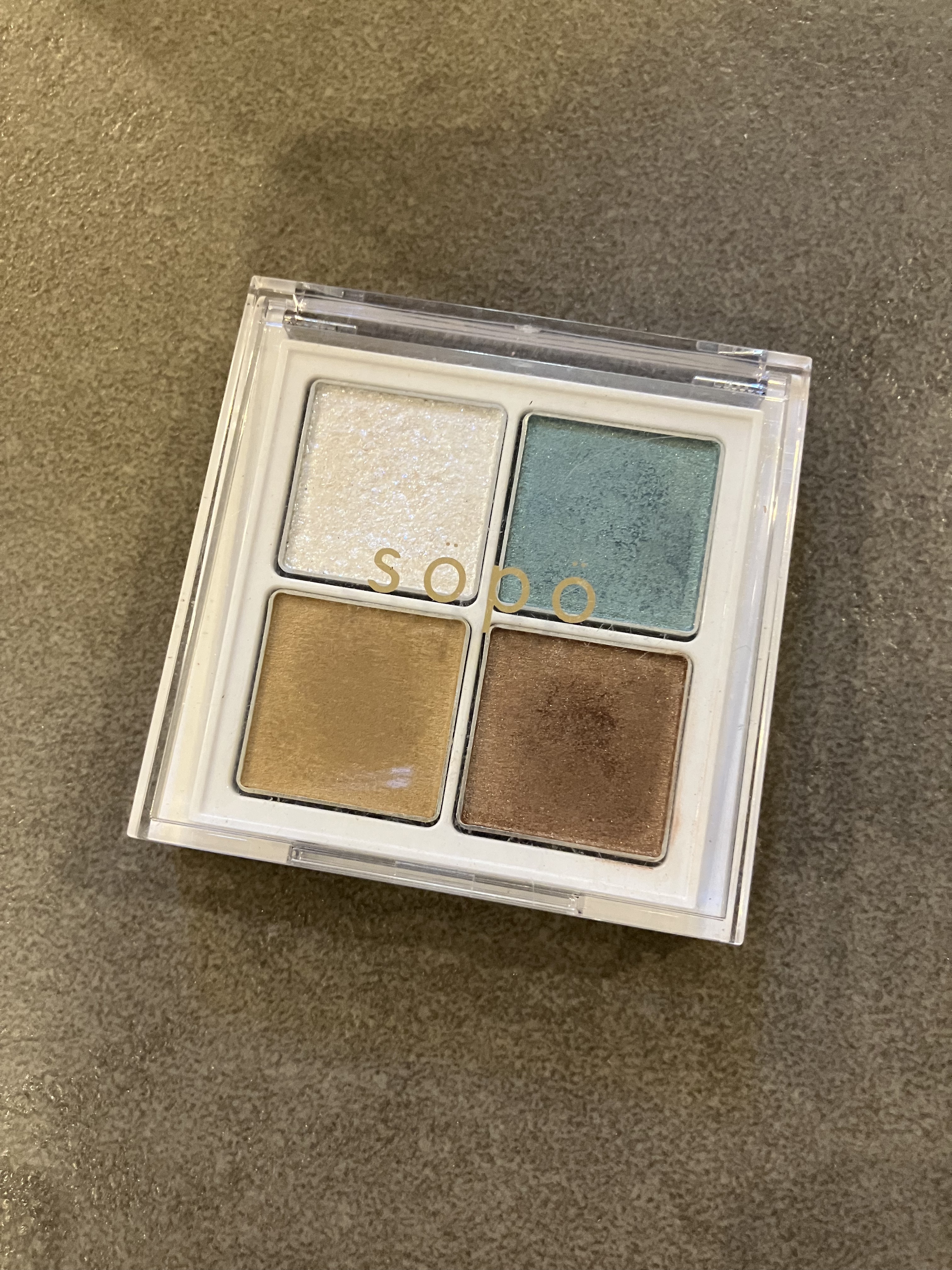 アイパレット/sopo/アイシャドウパレットを使ったクチコミ（2枚目）