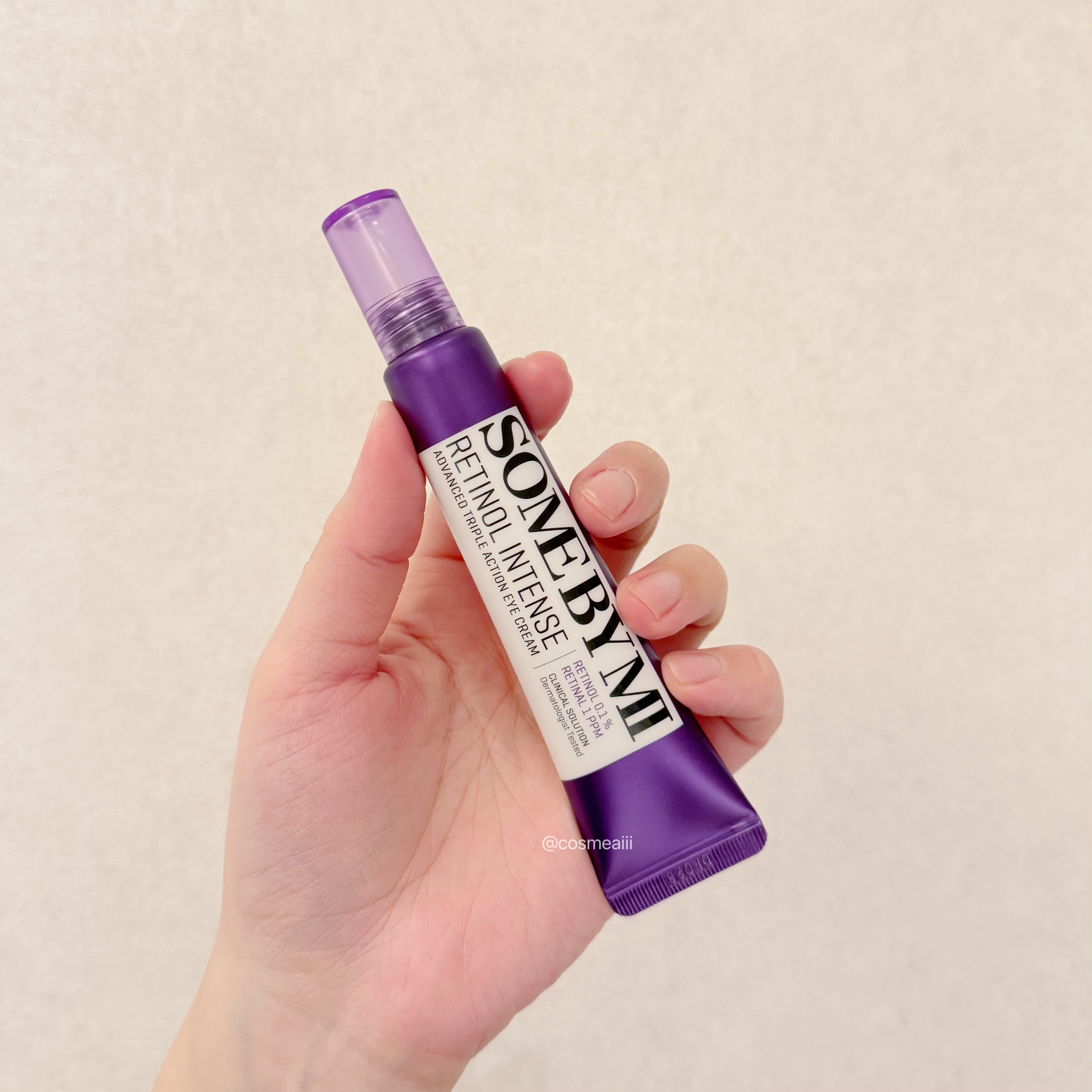 レチノールインテンシブ アドバンスドトリプルアクションアイクリーム/SOME BY MI/アイケア・アイクリームを使ったクチコミ（2枚目）