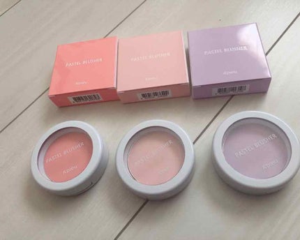 アピュー パステルブラッシャー/A’pieu/パウダーチークを使ったクチコミ(1枚目)